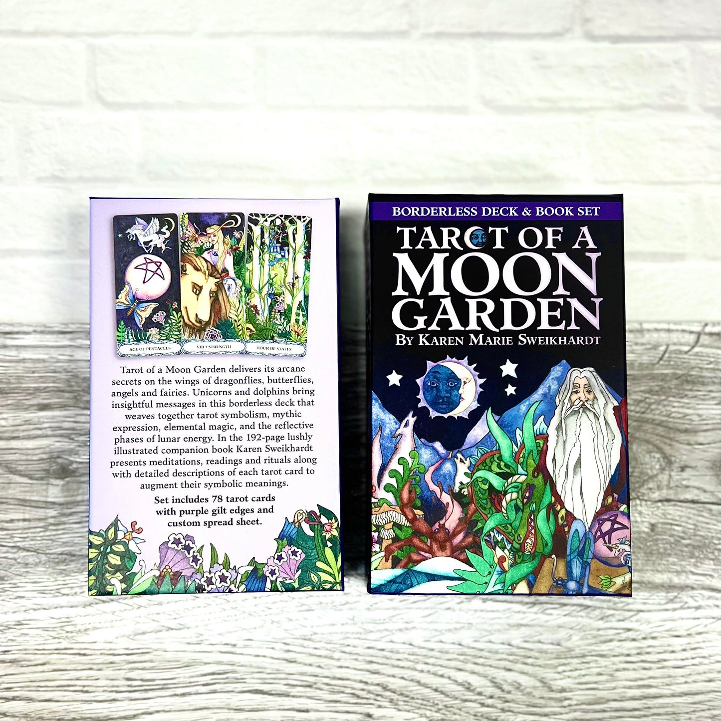 Tarot of a Moon Garden by Karen Marie Sweikhardt