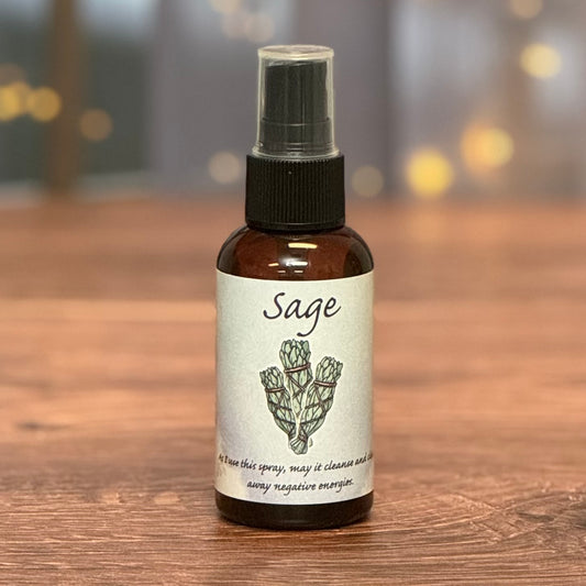 Sage spray for cleansing
