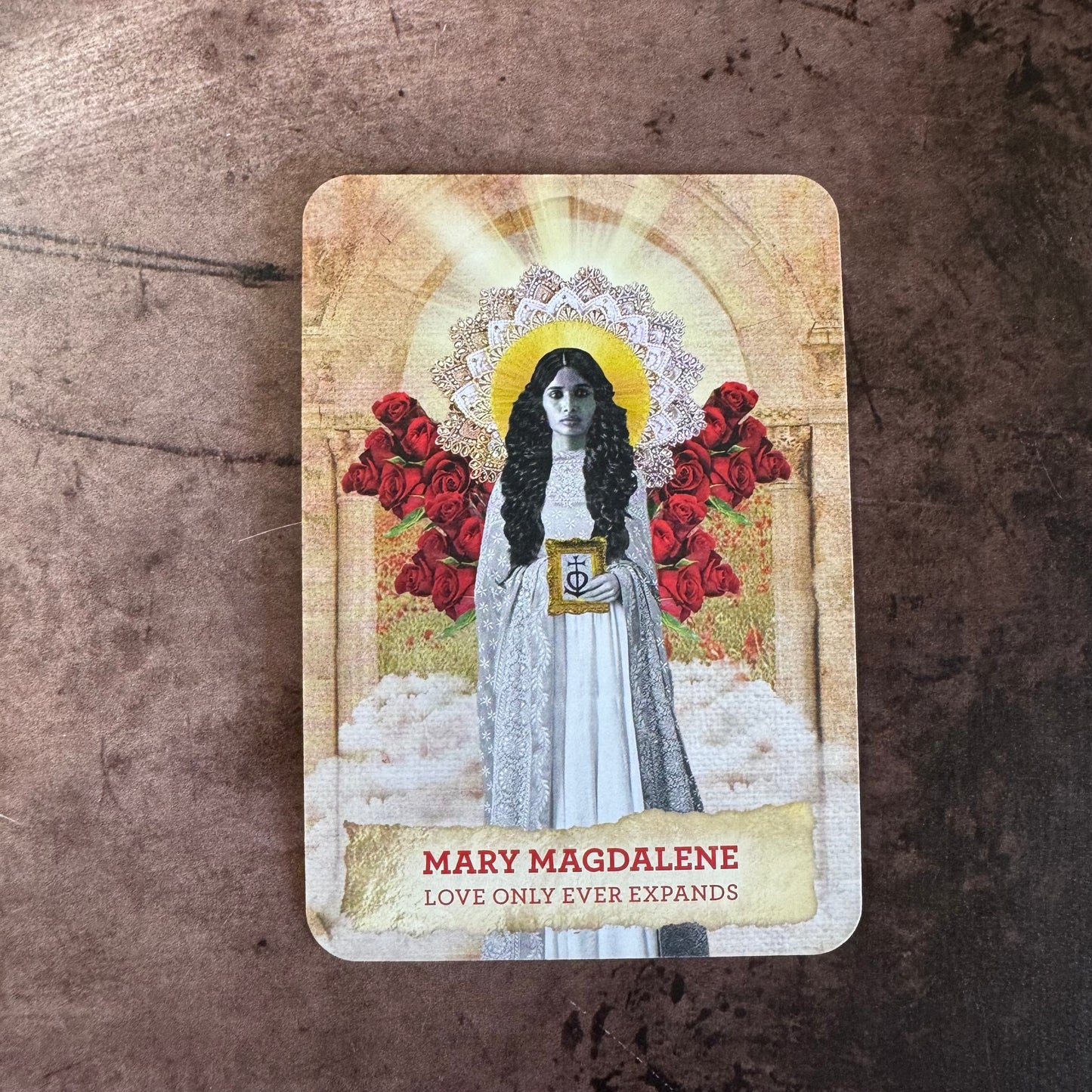 Mary Magdalene Love only expands oracle card