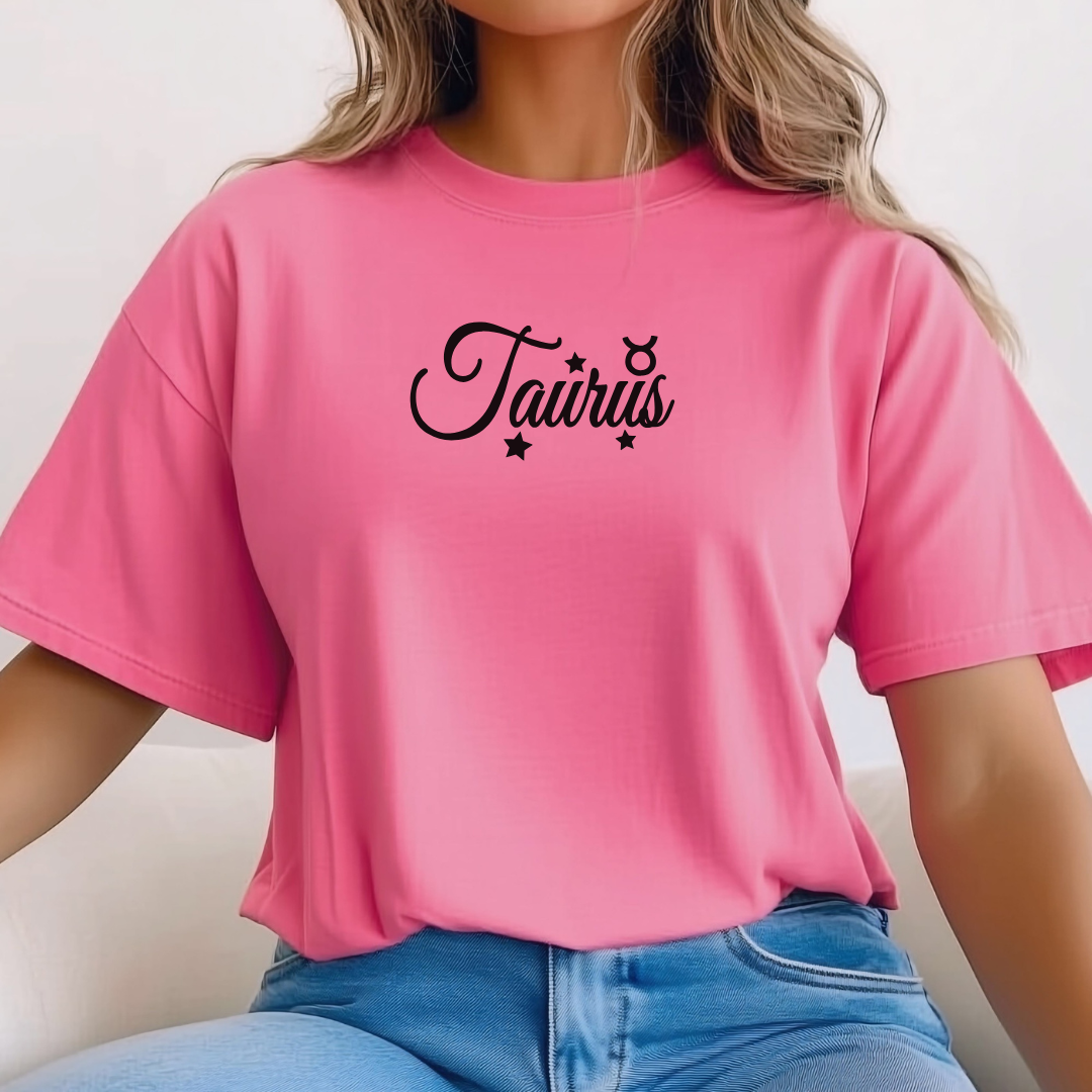 Taurus tee in crunchberry 