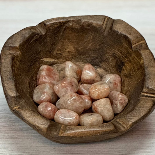 sunstone tumbled crystal
