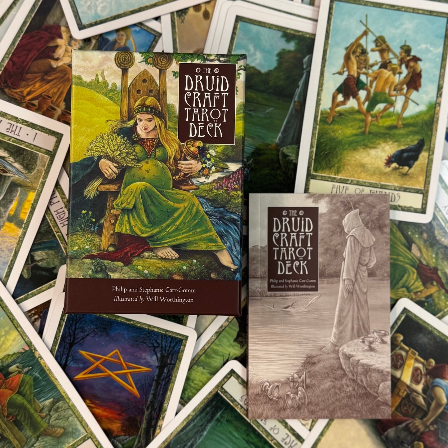 The Druid Craft Tarot Deck By Phillip and Stephanie Carr Gomm