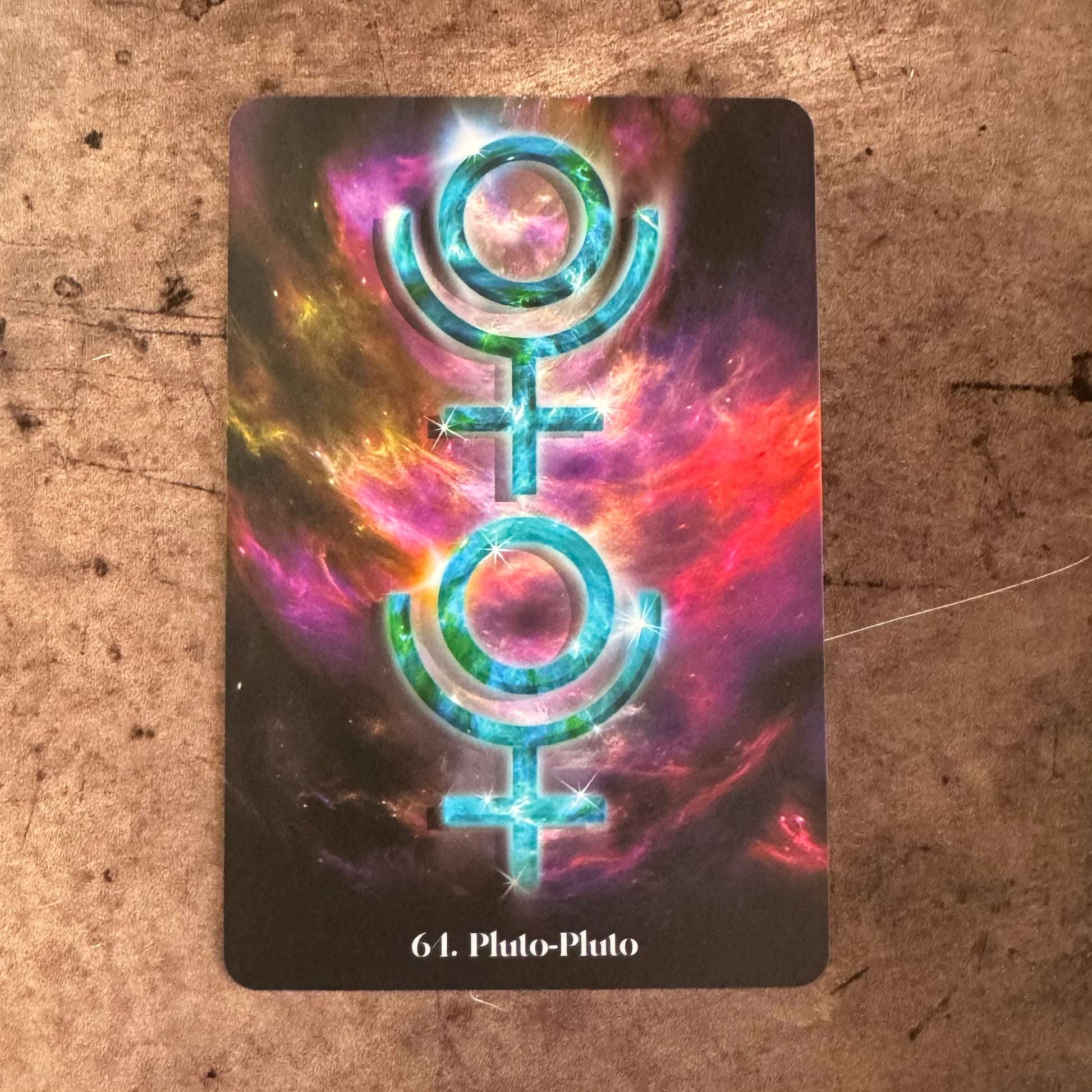 Pluto card for Astrology oracle