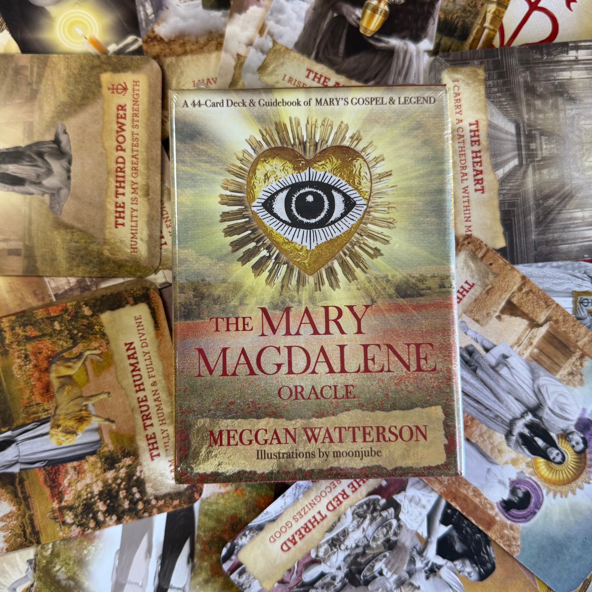 Mary Magdalene Oracle by Meggan Watterson with cards