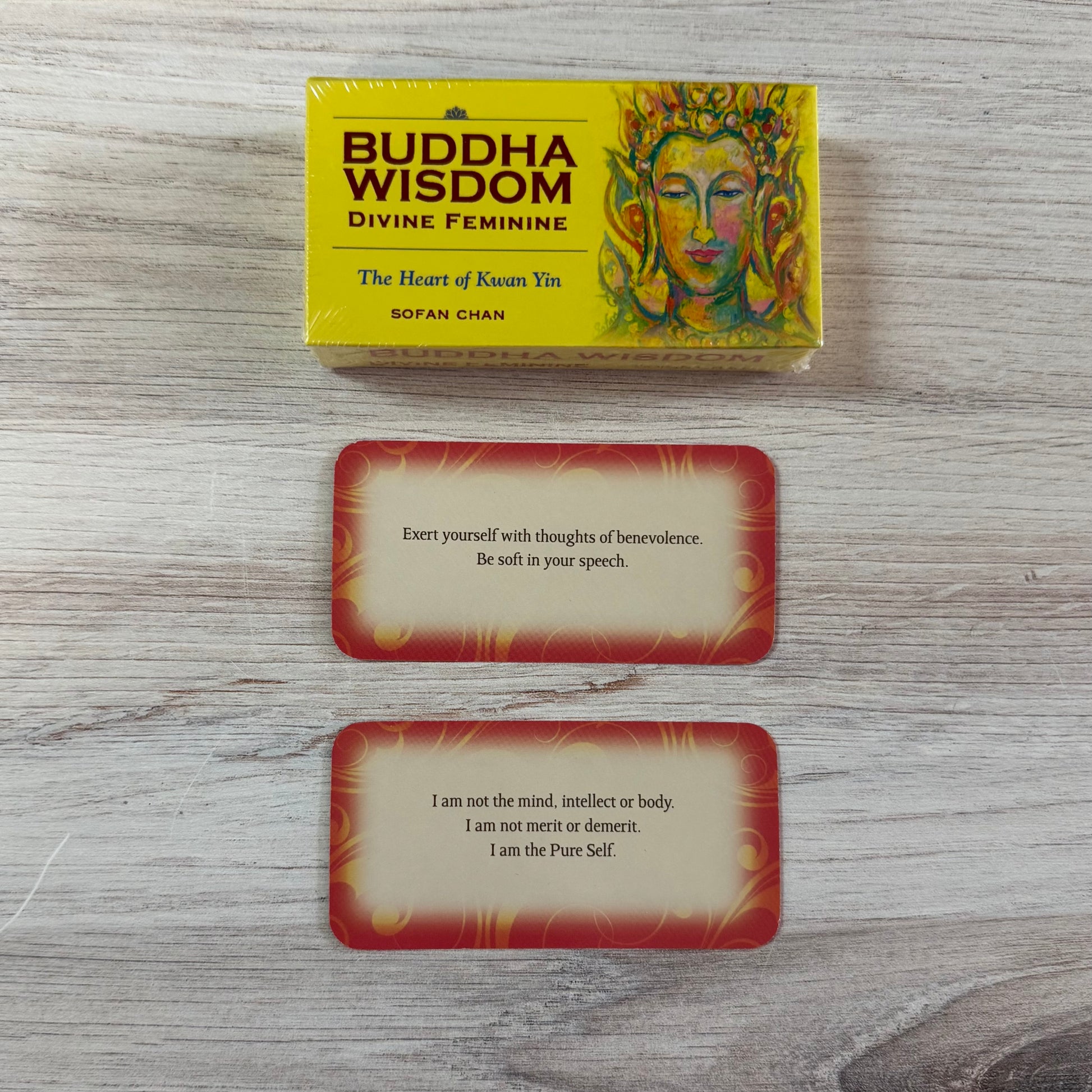 Budda wisdom divine feminine oracle cards