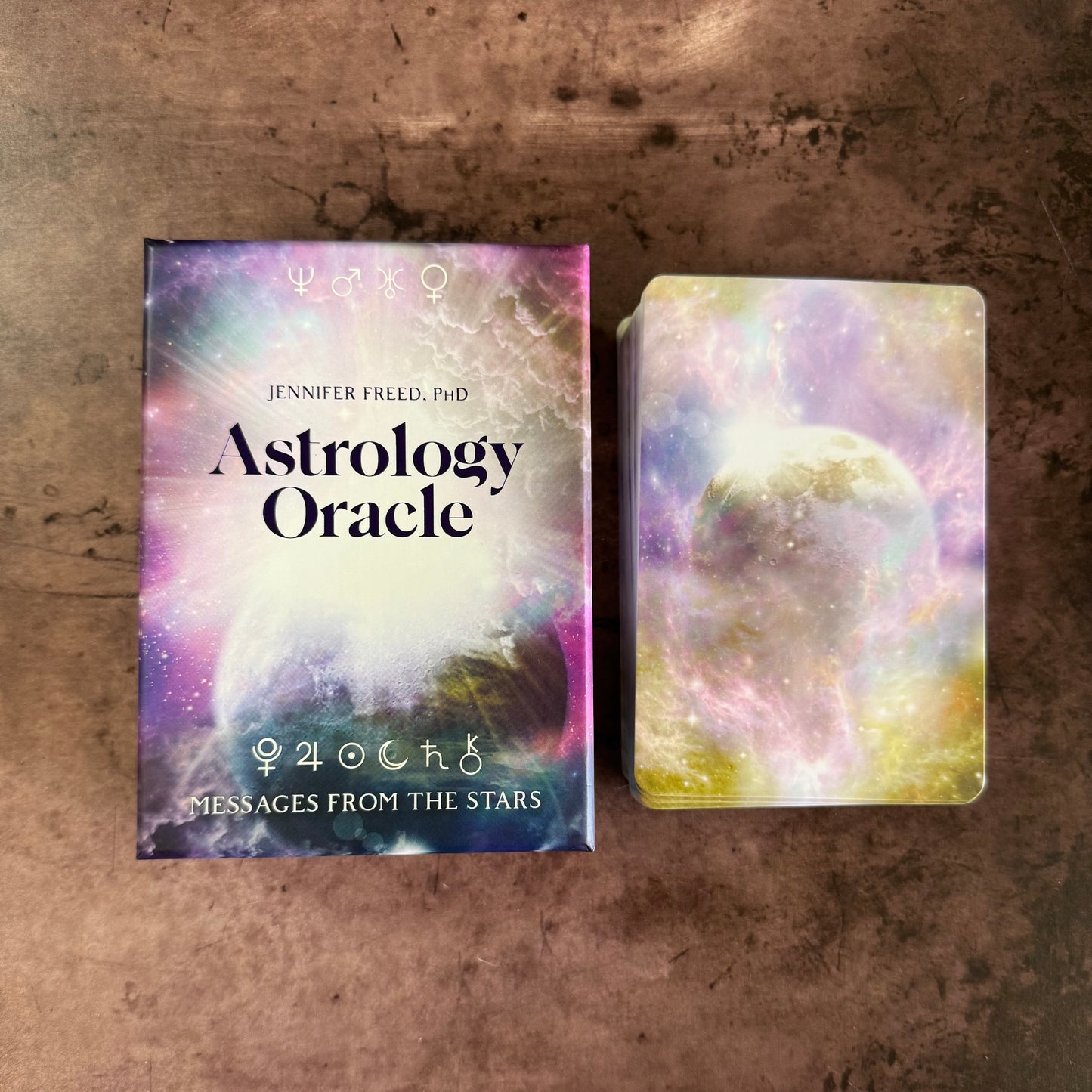 Astrology Oracle and back of card