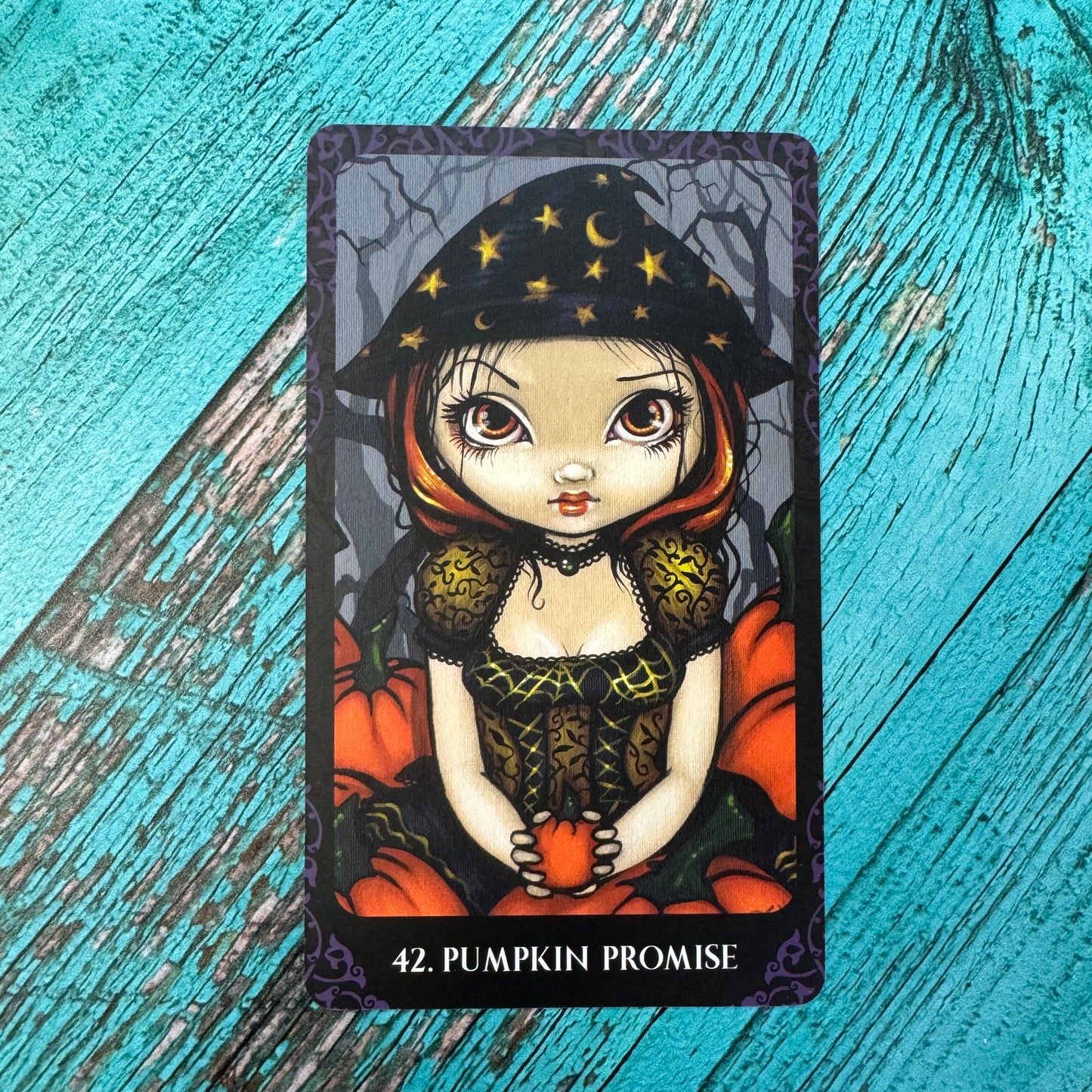 Pumpkin promise card