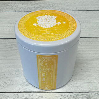 Gemini candle with lid