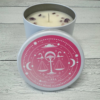 Libra Zodiac Candle