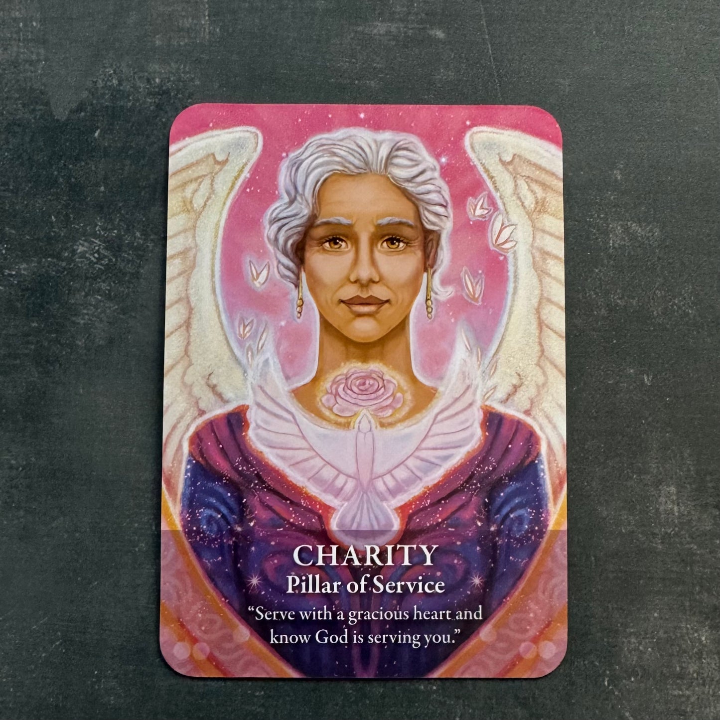 Charity archangel card