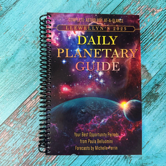 Llewellyn's 2025 Daily Planetary Guide  front
