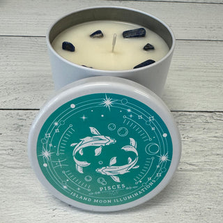 Pisces Zodiac Candle