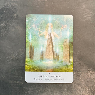 singing stones oracle card