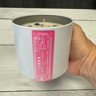 Libra birthday candle