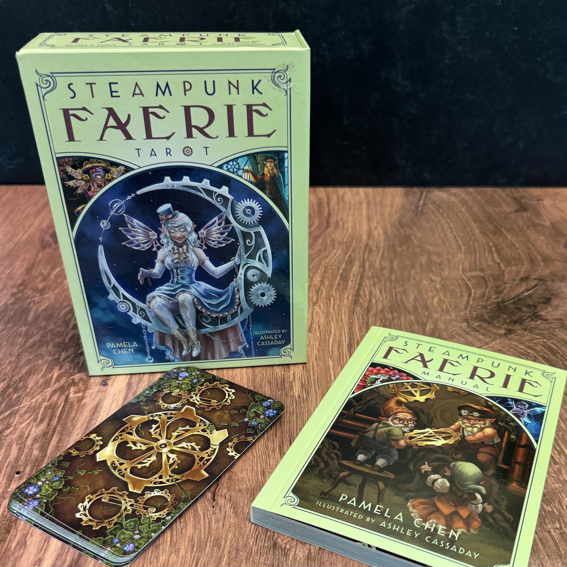 Steampunk faerie tarot with guidebook