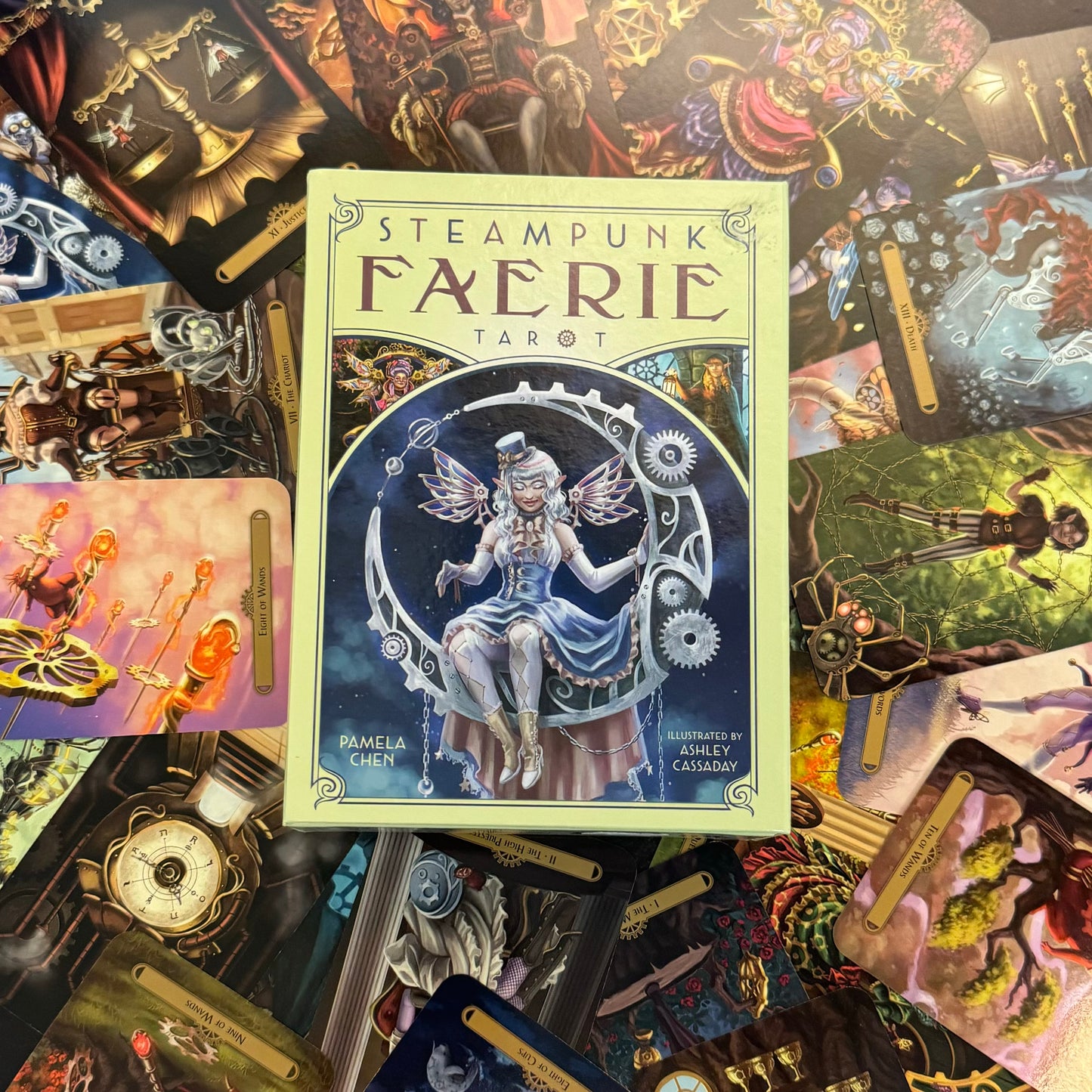 Steampunk faerie tarot