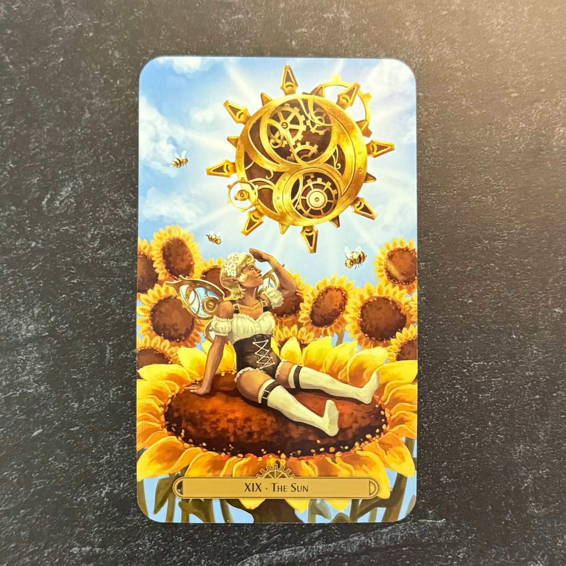 The sun Tarot card