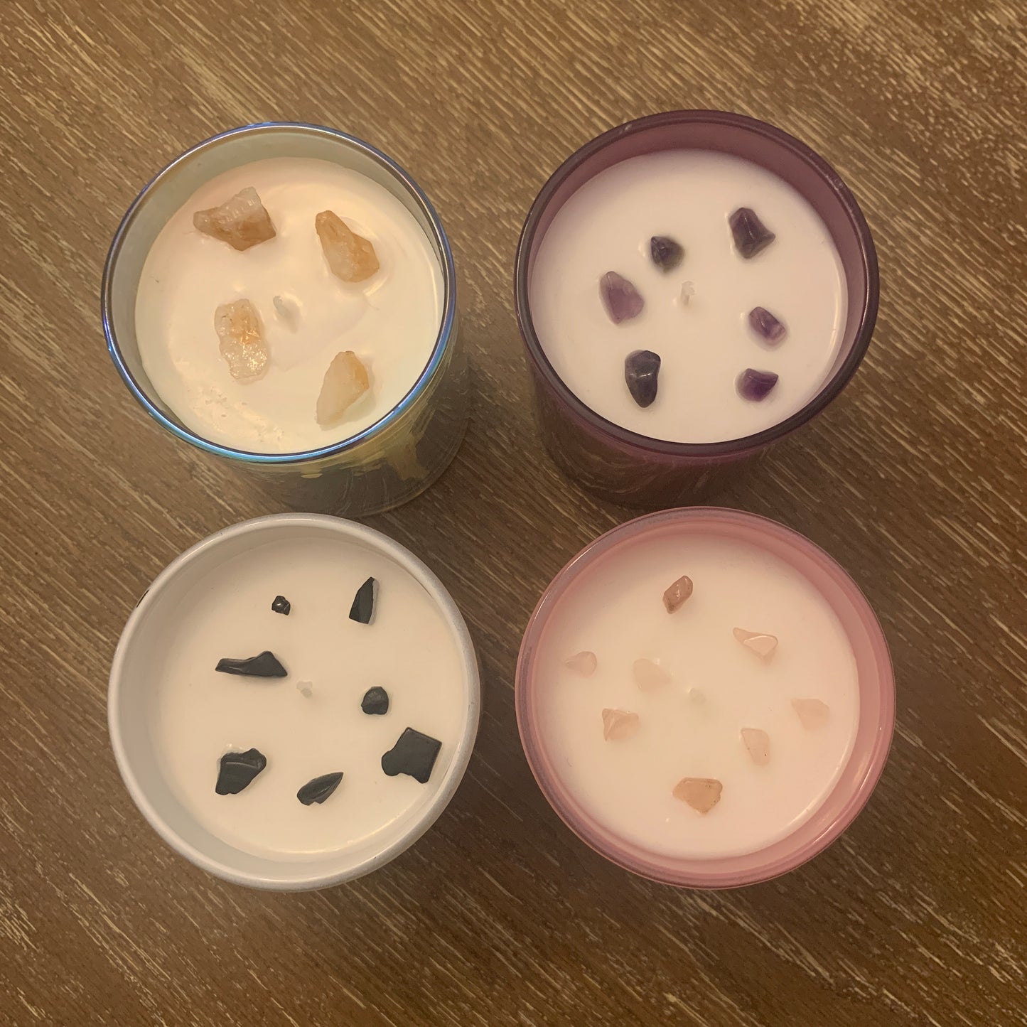 Crystal Custom Intentional Candles