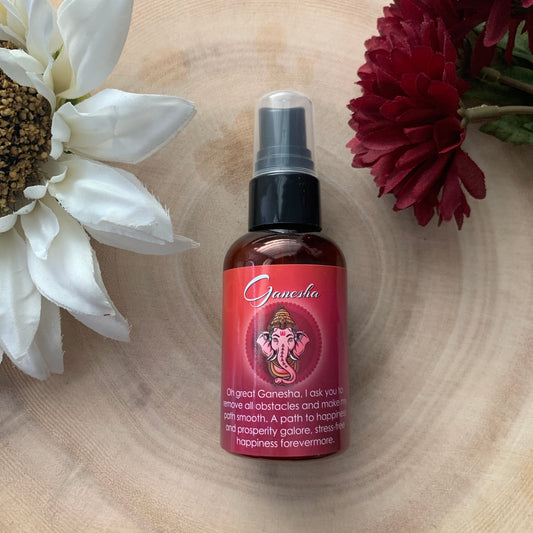 Ganesha Obstacle Remover Aromatherapy Spray