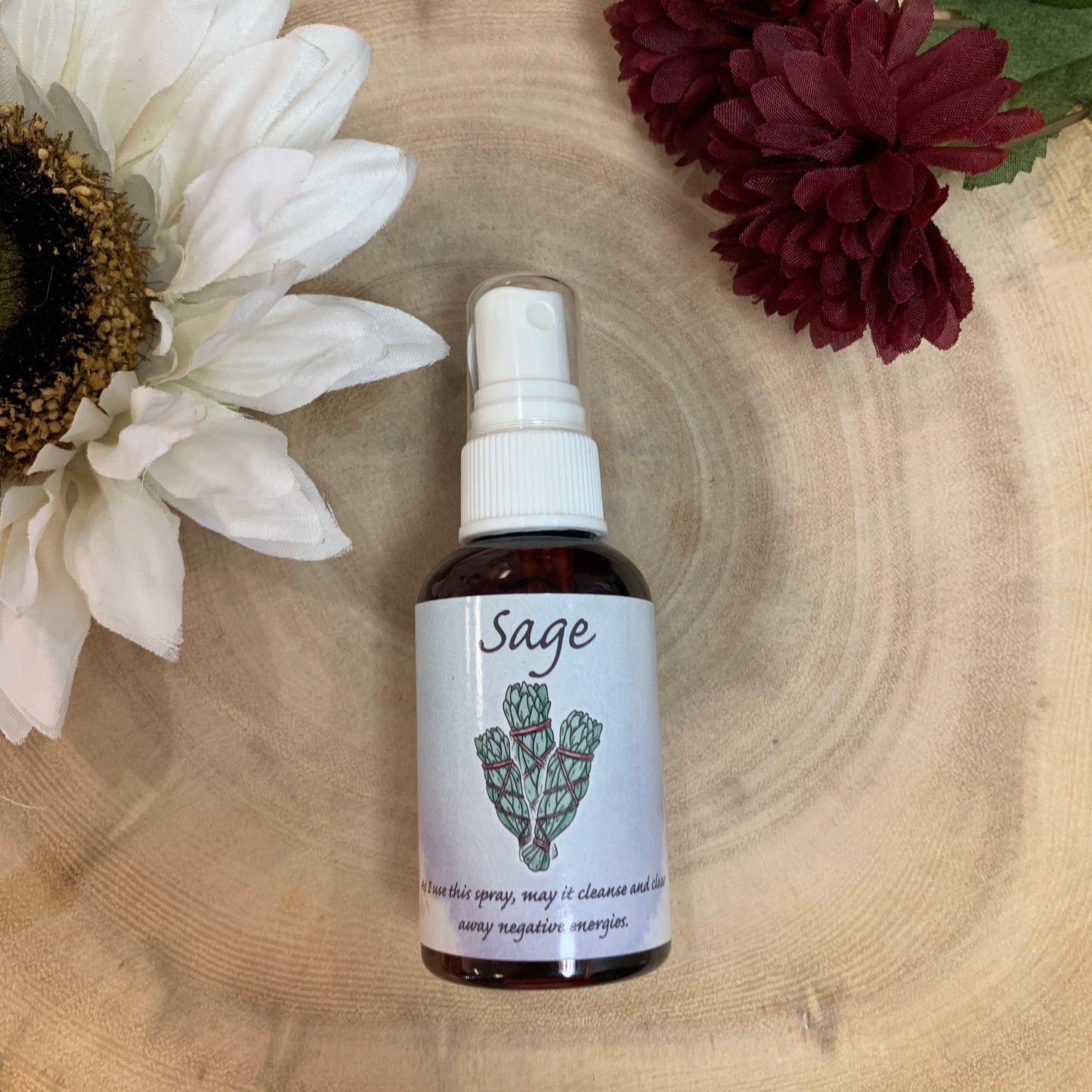 Cleansing Vibes: Refreshing White Sage Spray for Energy Clearing