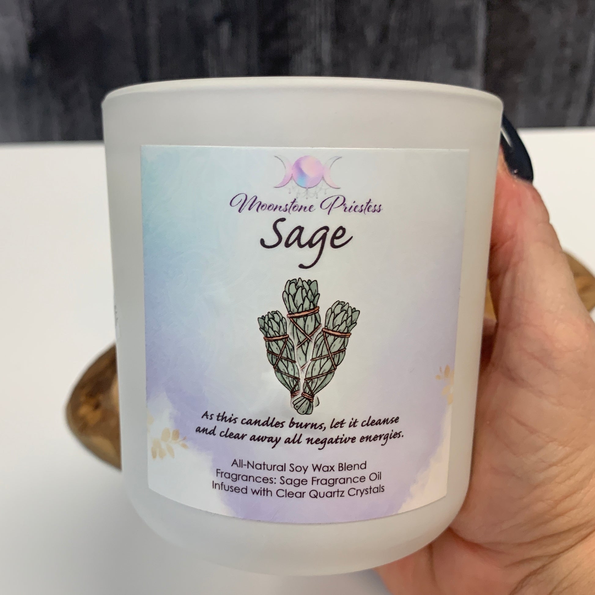 Sage Cleansing Candle