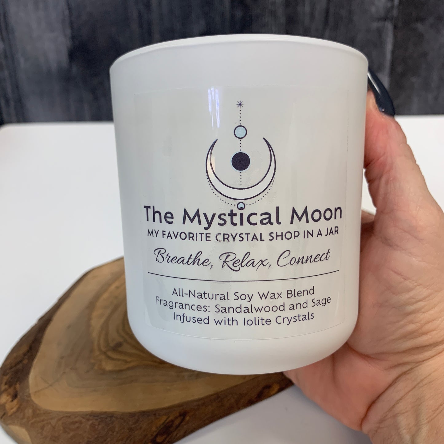 The Mystical Moon - My Favorite Crystal Shop Jar Candle