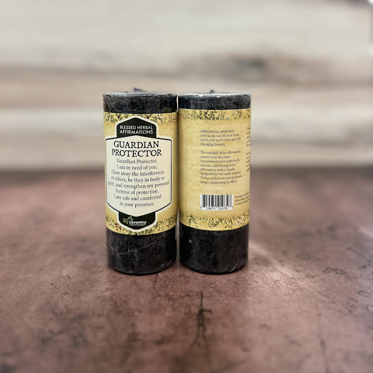 Affirmation Guardian Protector Candle - The Mystical Moon Online Store