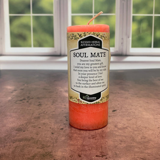 Affirmation Soul Mate Candle - The Mystical Moon Online Store