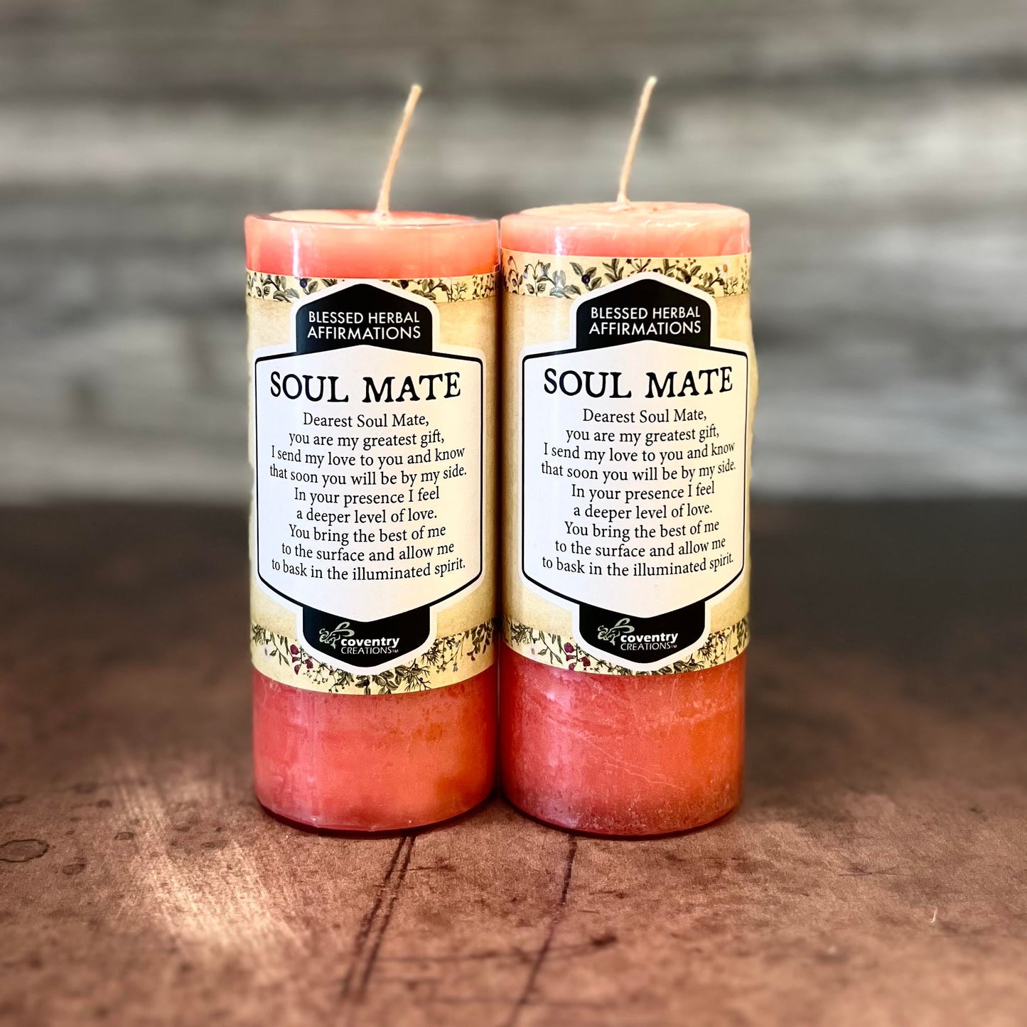 Affirmation Soul Mate Candle - The Mystical Moon Online Store
