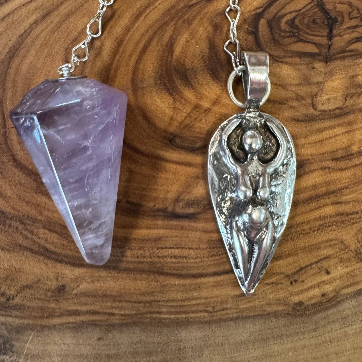 Amethyst Goddess Pendulum - The Mystical Moon Online Store