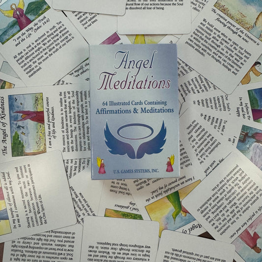Angel Meditation: 64 Cards for Affirmation & Inner Peace by Sonia Café - The Mystical Moon Online Store