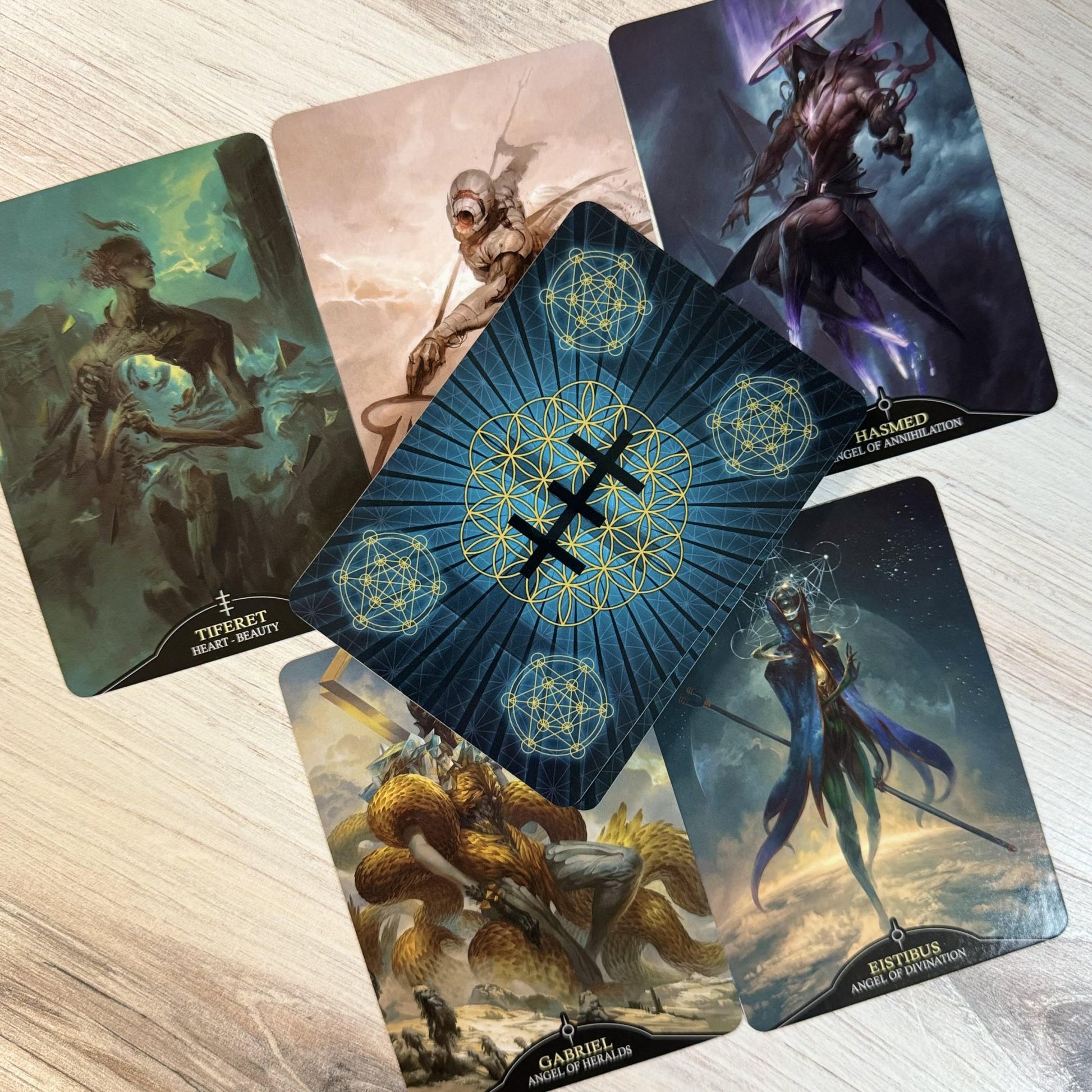Angelarium Oracle of Emanations by Peter Mohrbacher - The Mystical Moon Online Store