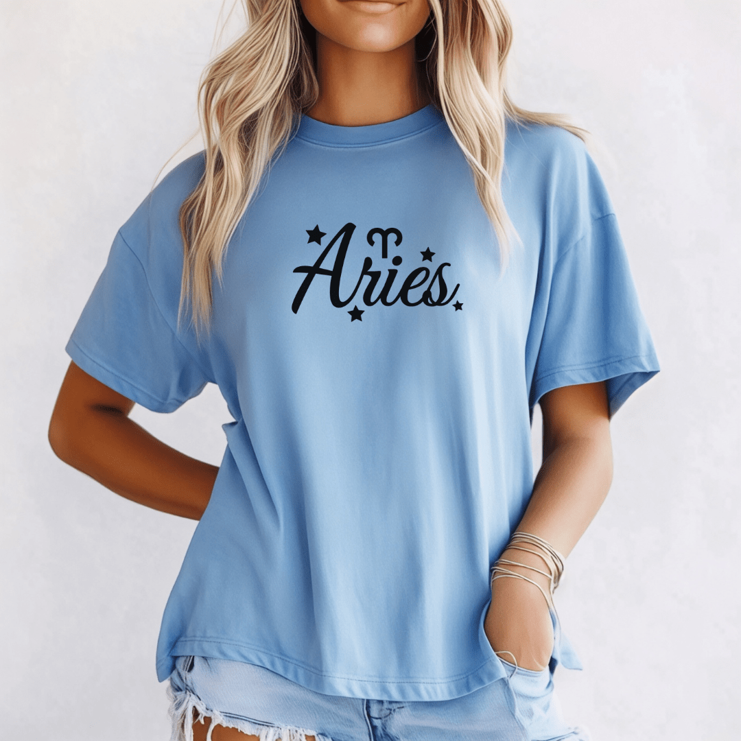 Aries Zodiac T-Shirt - The Mystical Moon Online Store