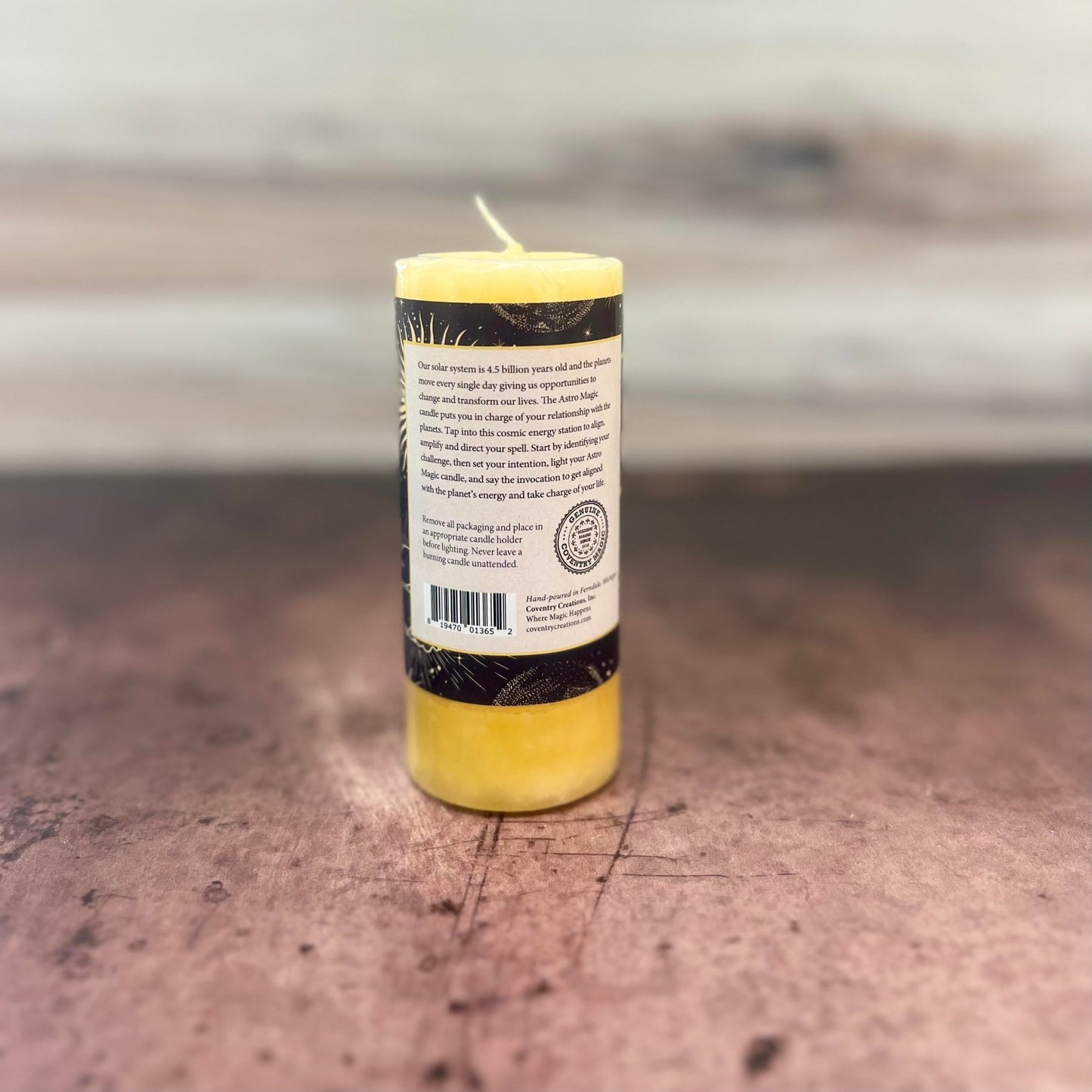 Astro Magic Full Moon Let It Go Candle - The Mystical Moon Online Store