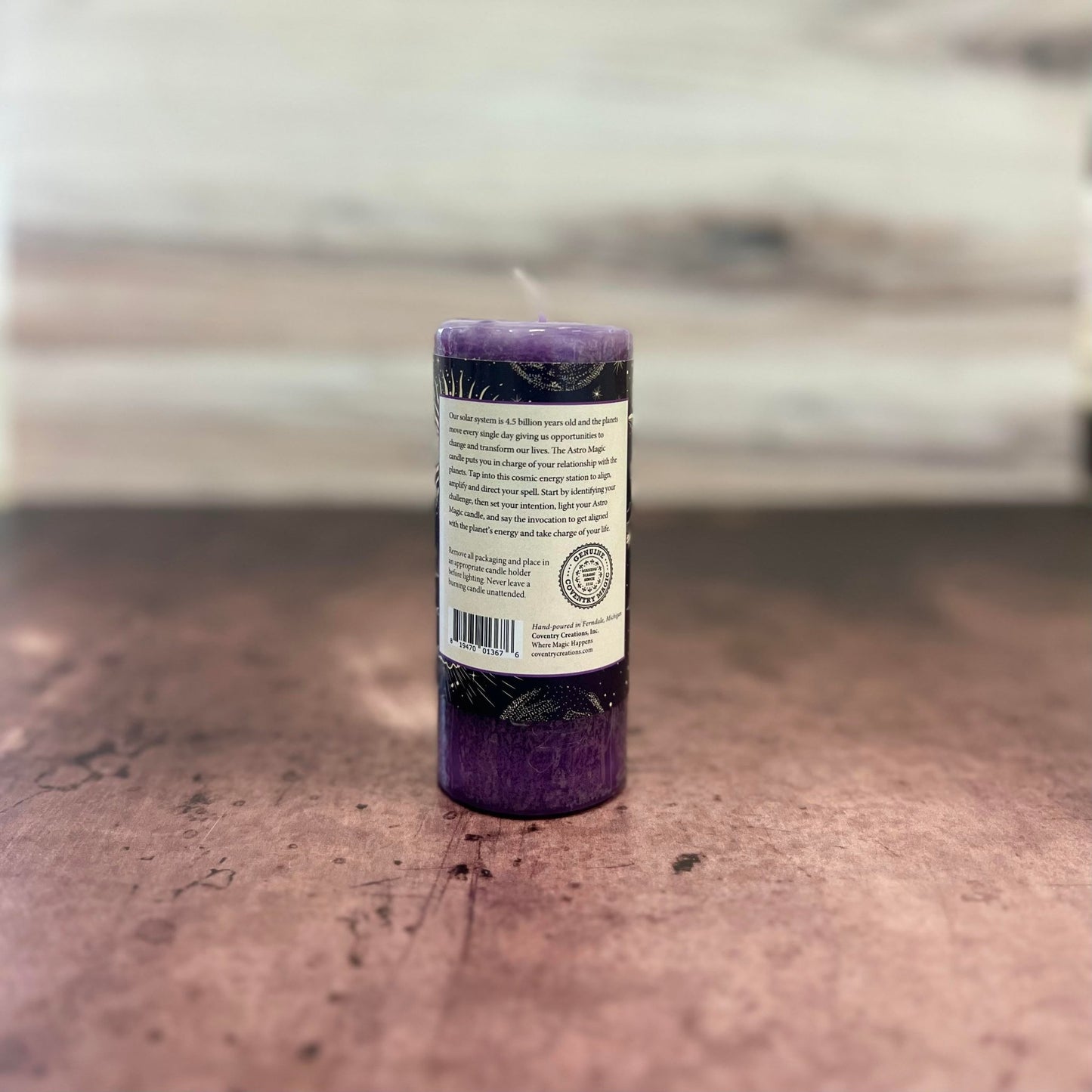 Astro Magic Jupiter Lucky Star Candle - The Mystical Moon Online Store