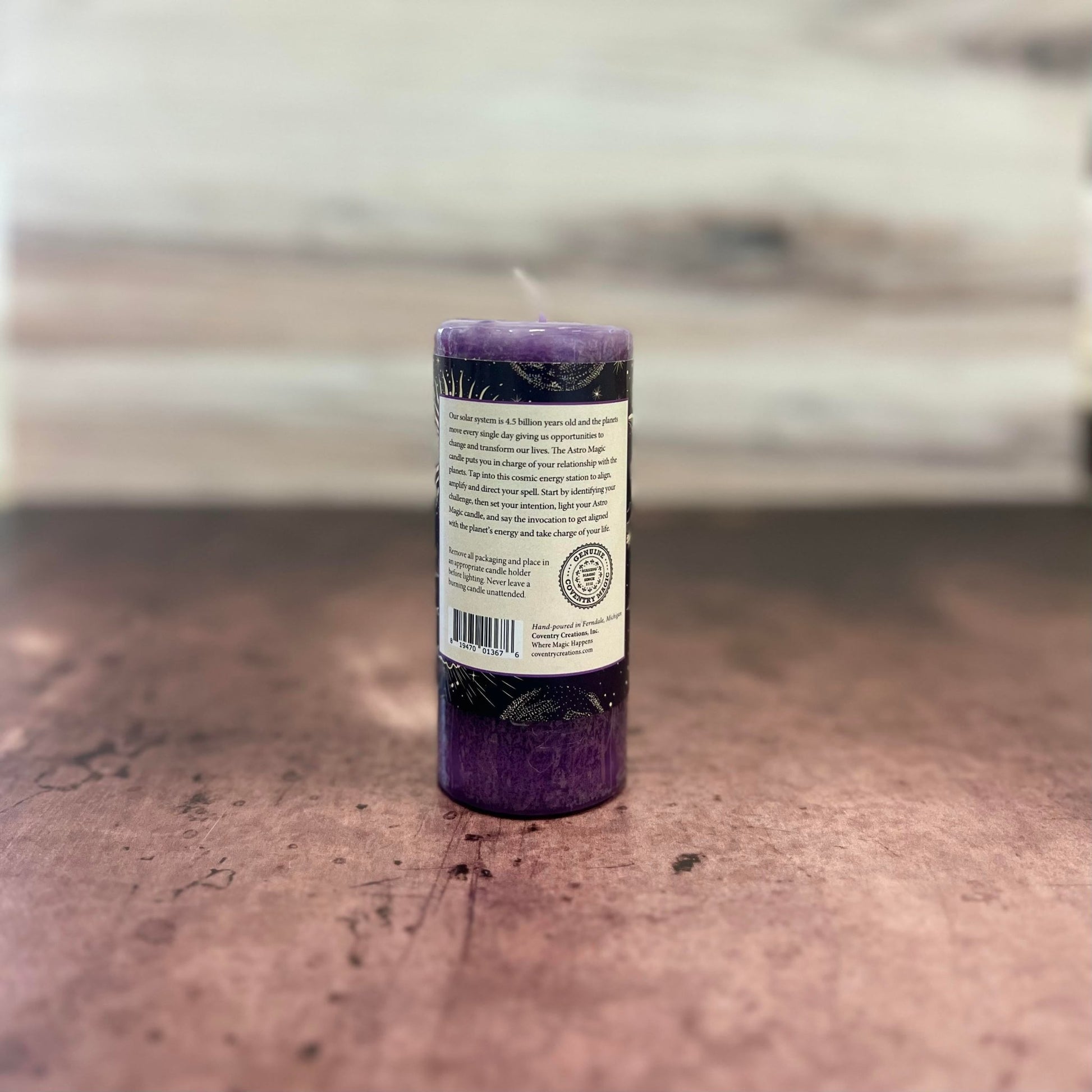 Astro Magic Jupiter Lucky Star Candle - The Mystical Moon Online Store