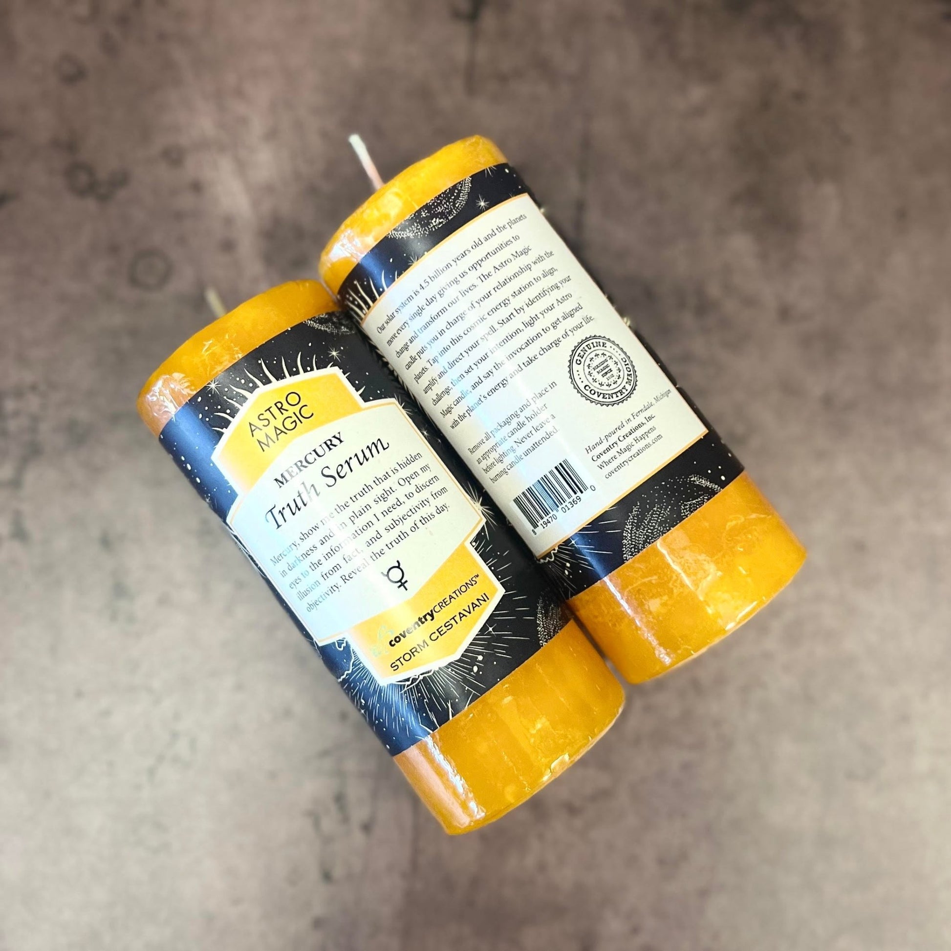 Astro Magic Mercury - Truth Serum Candle - The Mystical Moon Online Store