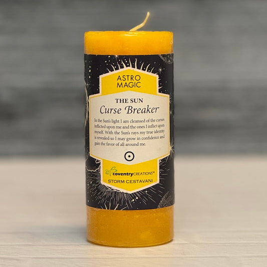 Astro Magic The Sun Curse Breaker Candle - The Mystical Moon Online Store