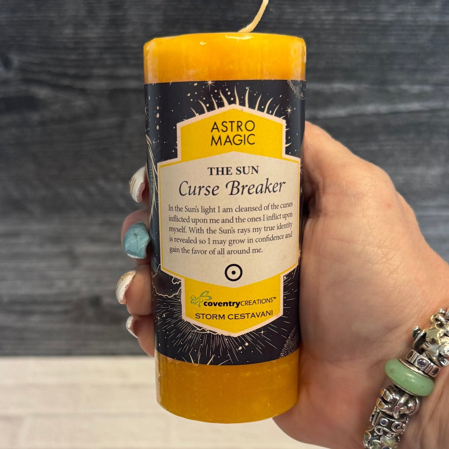 Astro Magic The Sun Curse Breaker Candle - The Mystical Moon Online Store