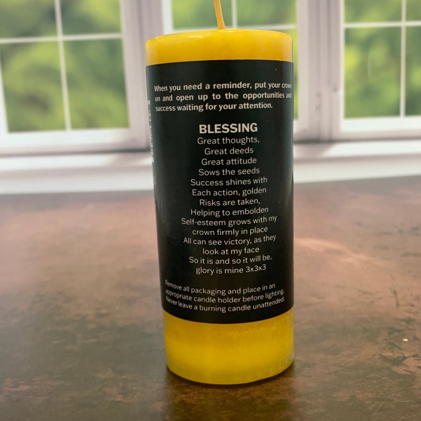 Aunt Jacki's Hoodoo Crown of Success Candle - The Mystical Moon Online Store