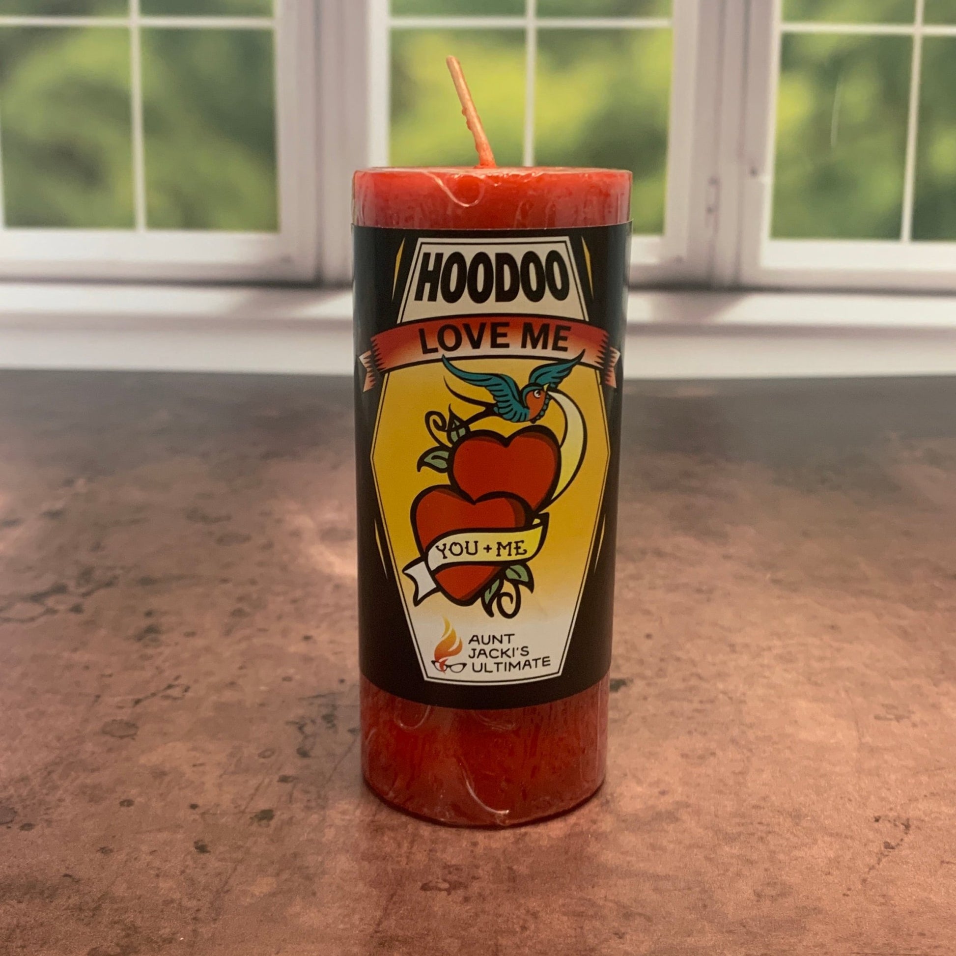 Aunt Jacki's Hoodoo Love Me Candle - The Mystical Moon Online Store
