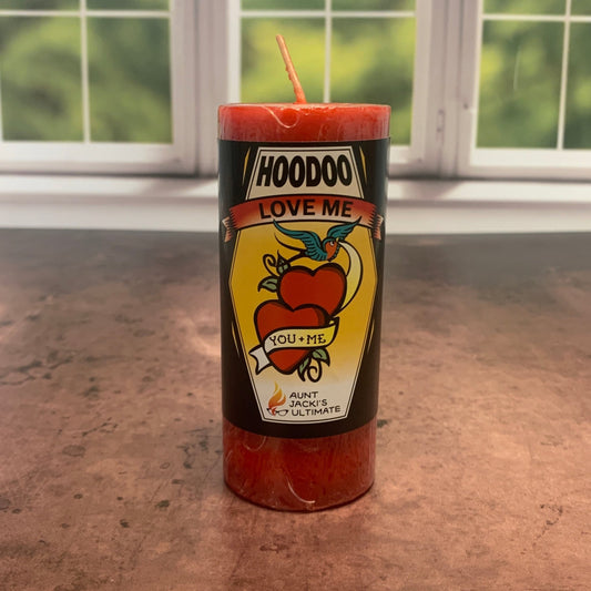 Aunt Jacki's Hoodoo Love Me Candle - The Mystical Moon Online Store