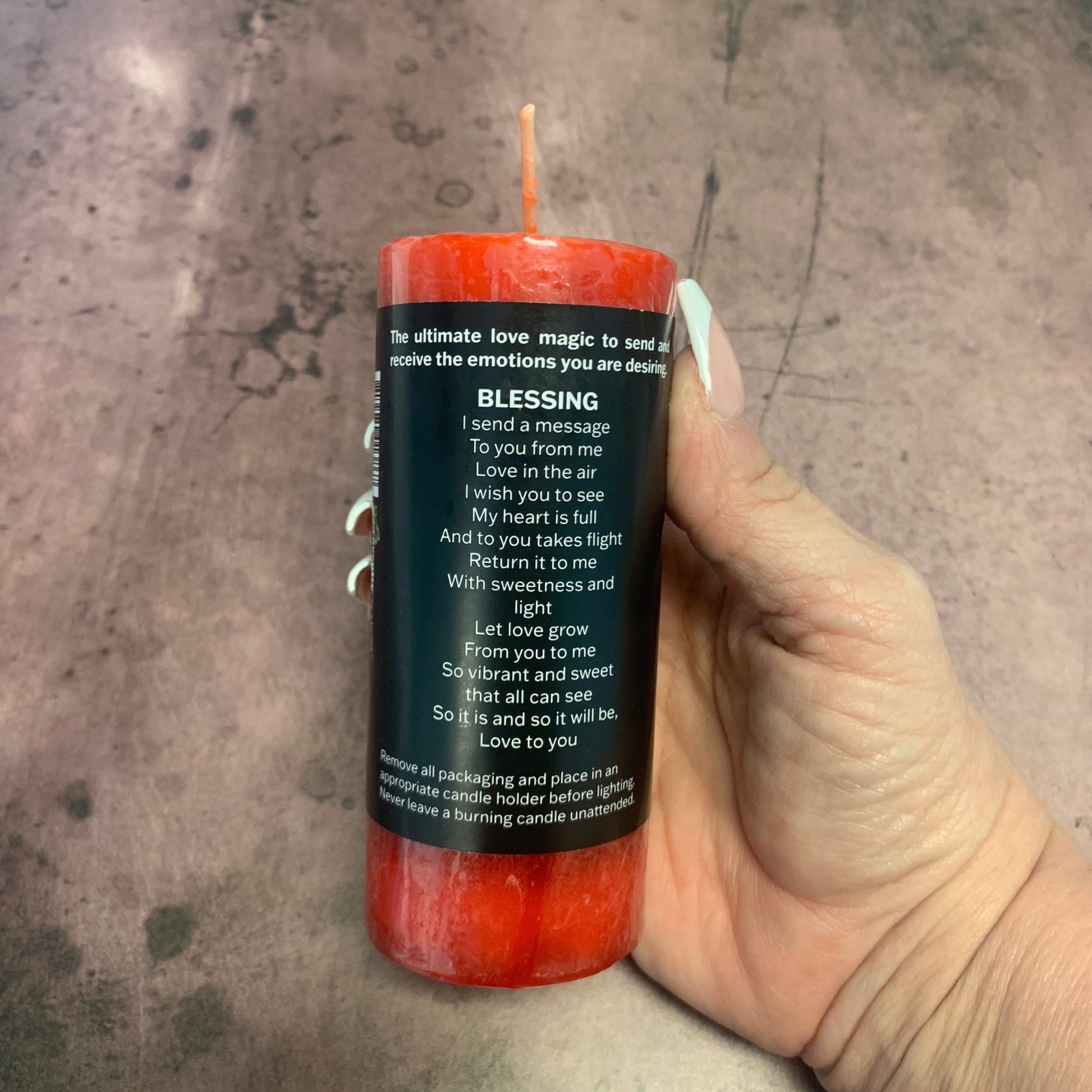 Aunt Jacki's Hoodoo Love Me Candle - The Mystical Moon Online Store