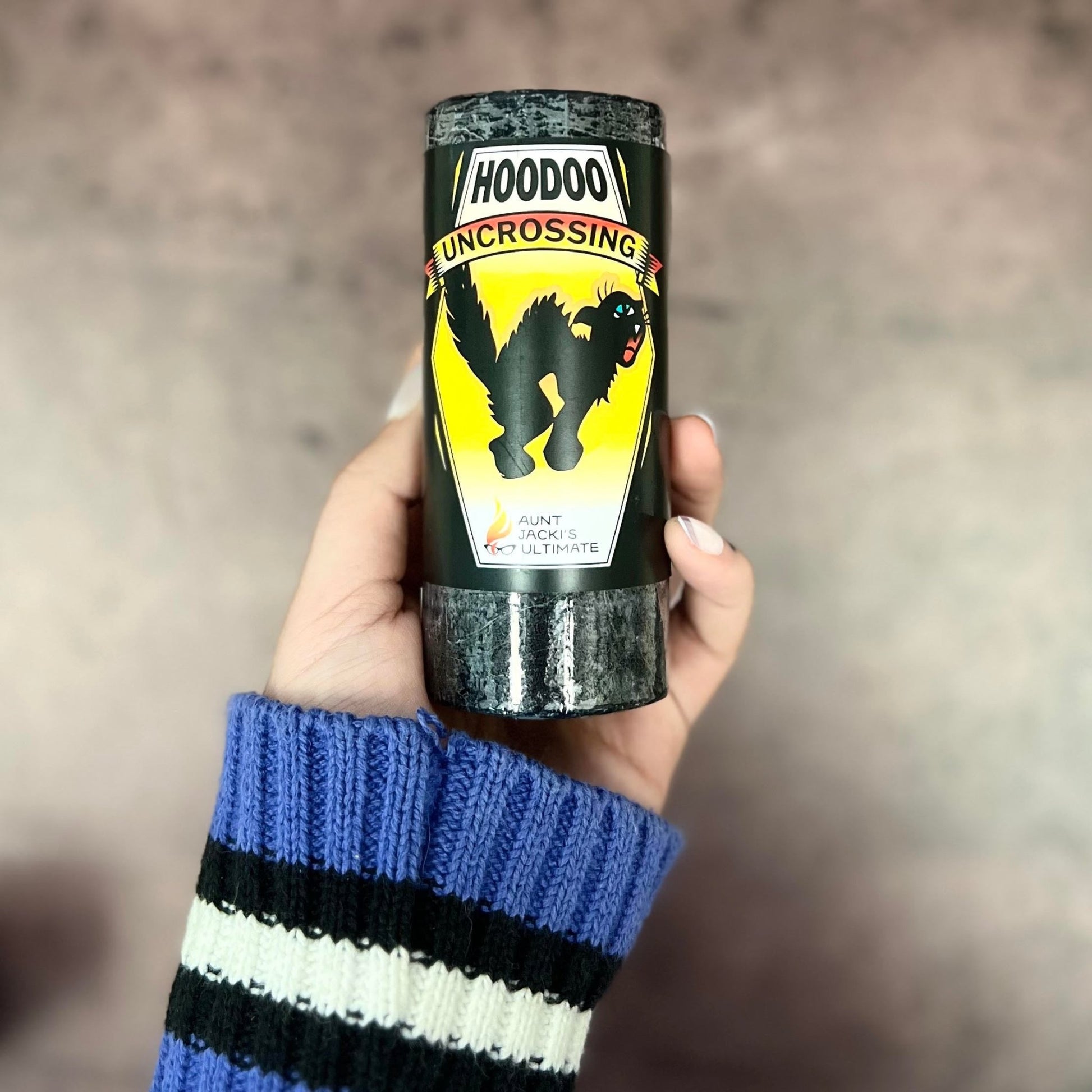 Aunt Jacki's Hoodoo Uncrossing Candle - The Mystical Moon Online Store