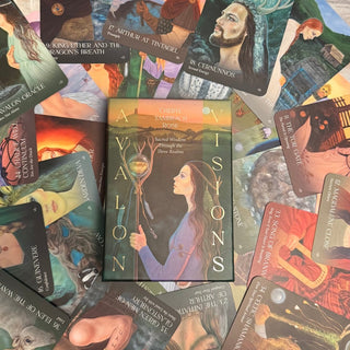Avalon Visions Oracle: Sacred Wisdom Through the Three Realms by Cheryl Yambrach Rose - The Mystical Moon Online Store