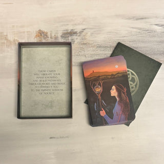 Avalon Visions Oracle: Sacred Wisdom Through the Three Realms by Cheryl Yambrach Rose - The Mystical Moon Online Store
