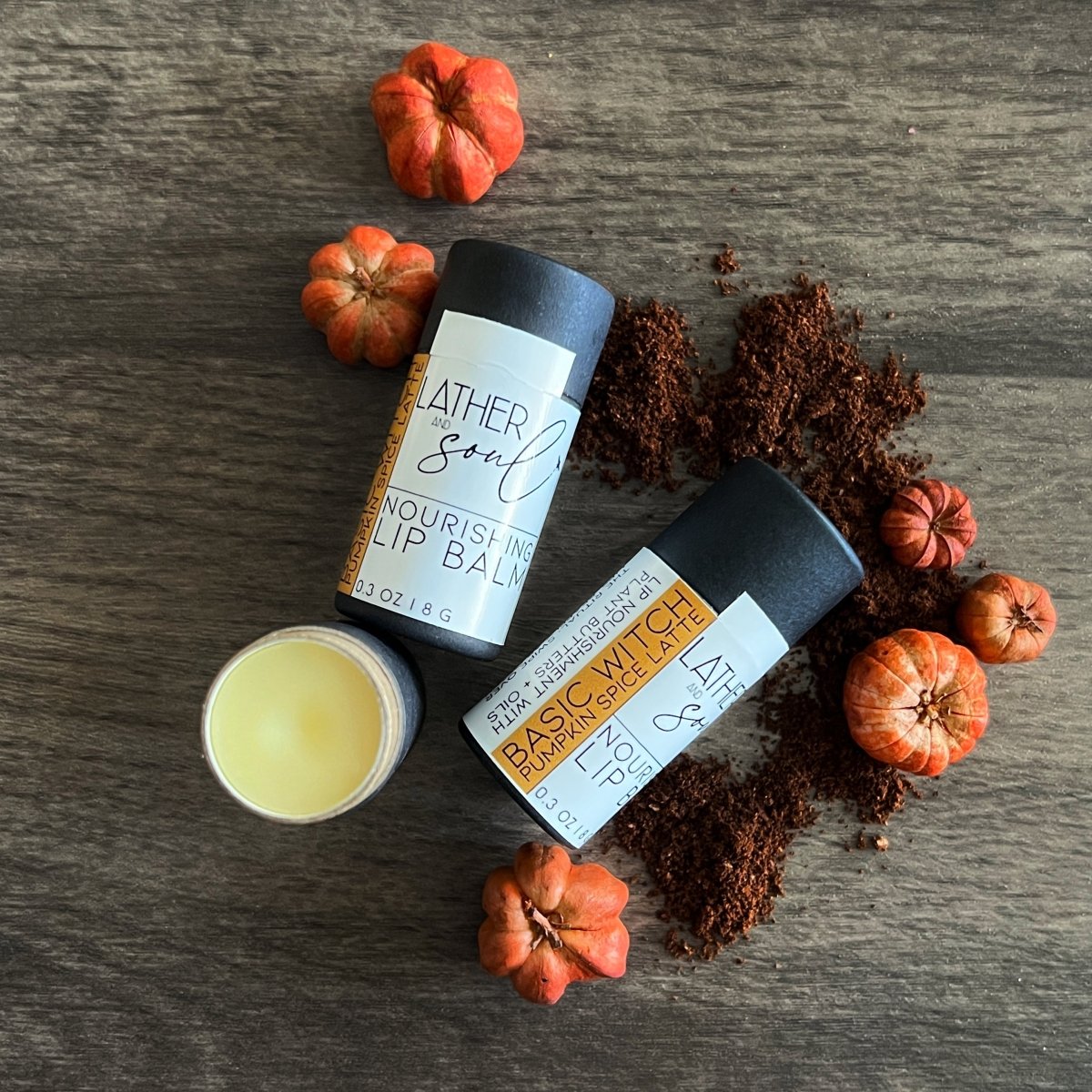BASIC WITCH Eco Lip Balm | Pumpkin Spice Latte - The Mystical Moon Online Store