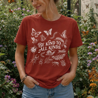Be Kind to All Kinds Butterfly T-Shirt - The Mystical Moon