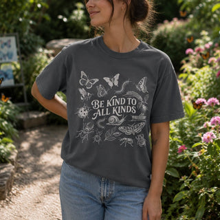 Be Kind to All Kinds Butterfly T-Shirt - The Mystical Moon