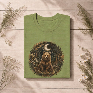 Bear Moon T-Shirt - The Mystical Moon